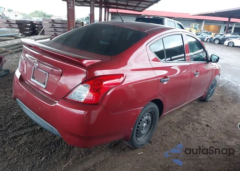 2019 Nissan Versa 1.6 S+ z USA, uszkodzony, nr VIN 3N1CN7AP6KL806646